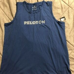 Peloton Studio Side Slit Tank Bright Cobalt Size: XL Make Your Mark‎
